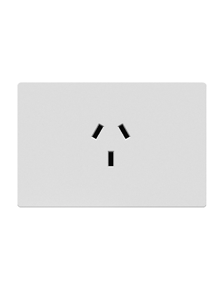 Llave toma 20A Macroled Milan blanco